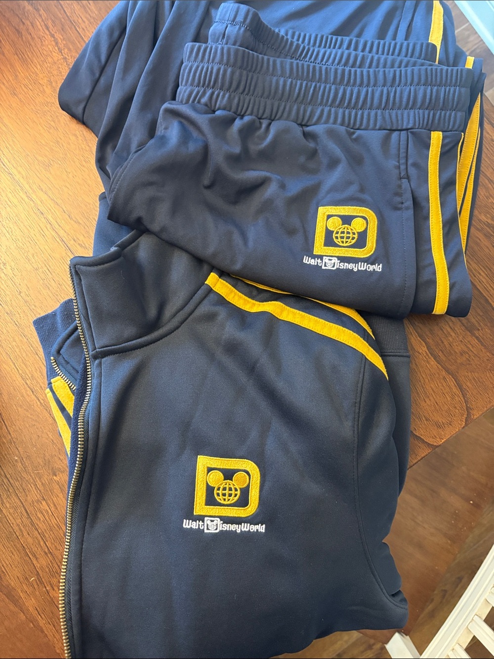 Disney Navy and Yellow Men’s Jogger Set